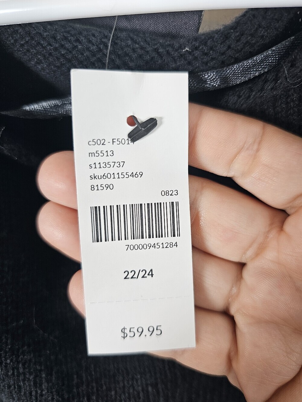 Lane Bryant NWT short-sleeve dolman Black knit top Size 22/24 - Picture 5 of 7